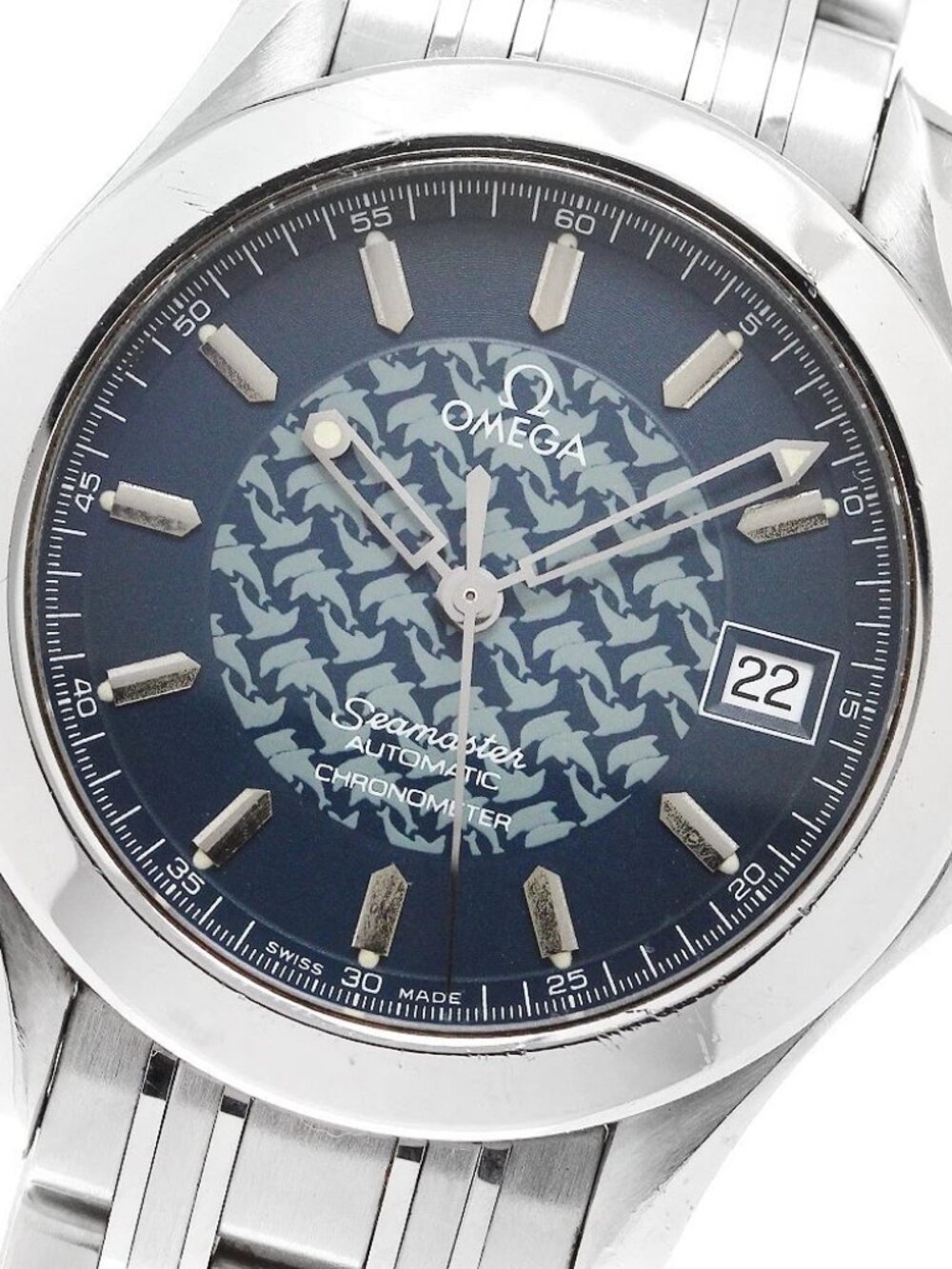 OMEGA Seamaster120 Jack Mayol 2500.80 Date Automatic Men's Watch_874172